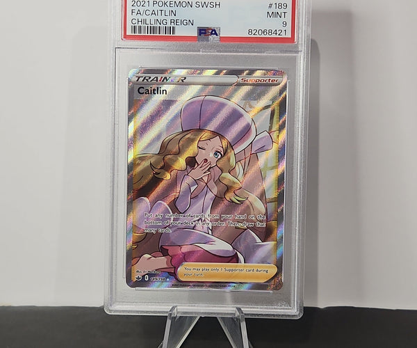 caitlin pokemon card full art 2021/22 Ultra Rare Chilling Reign PSA 9 Arrival_Nov 10 2024 If you do MTGNexus - Doctor Strange Colour:Green