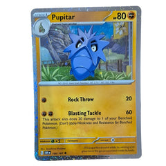 Pokemon - Obsidian Flames Pupitar (106/197) 106 Cosmic Holo - 1of1 Collectables