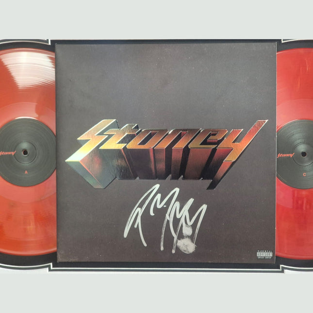 Post Malone Signed Framed Record - Stoney **JSA AUTHENTICATED** - 1of1 Collectables