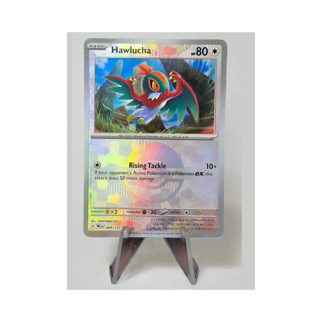 Prismatic Evolutions Hawlucha (89/131) Pokeball Holo - 1of1 Collectables