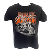 Ride Free HARLEY DAVIDSON MOTORCYCLES T SHIRT *VINTAGE 90s* (KIDS LARGE) - 1of1 Collectables