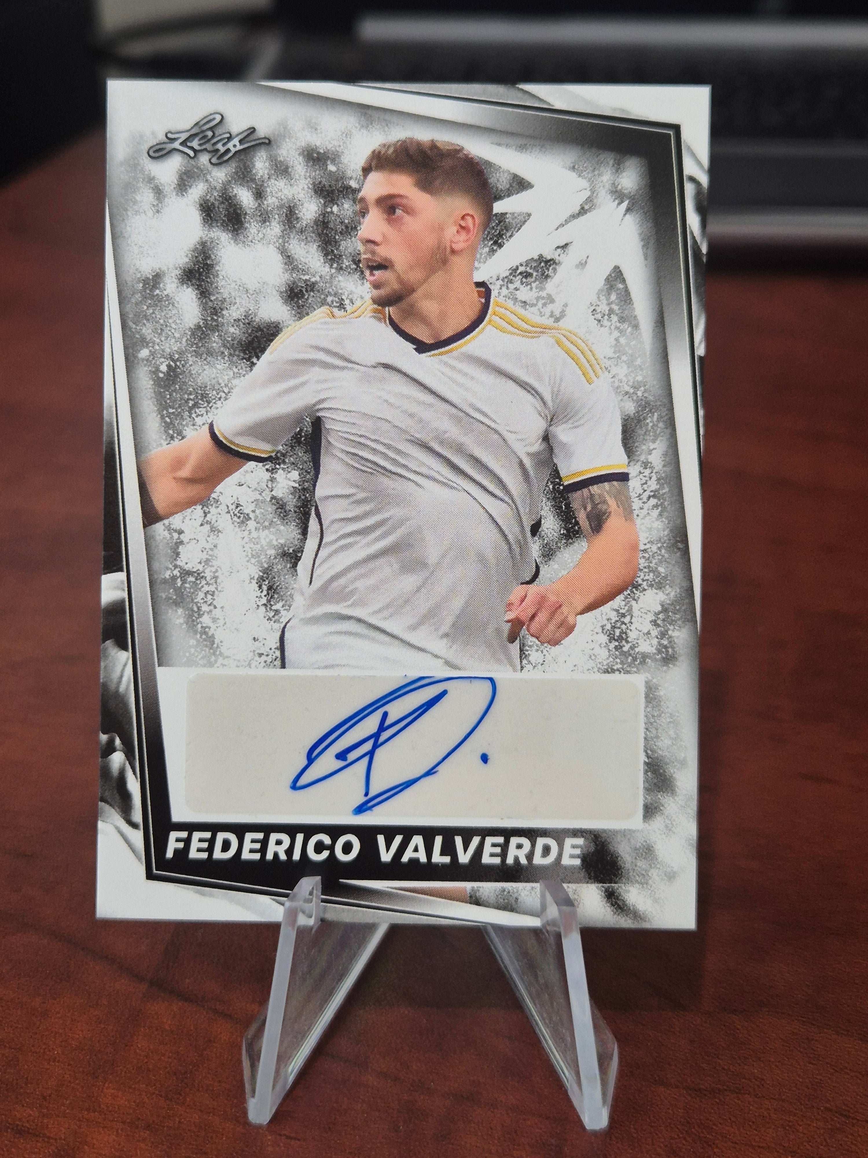 Federico Valverde 2023/24 Leaf Autographs #BA-FV2 - Premium  from 1of1 Collectables - Just $85! Shop now at 1of1 Collectables