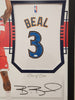 Bradley Beal Washington Wizards Signed Jersey  - National Treasures Framed **JSA AUTHENTICATED**