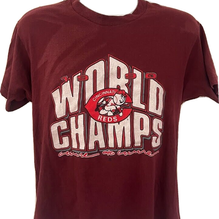 Vintage CINCINNATI REDS World Champs T-Shirt **A++ Condition** LARGE - Premium  from 1of1 Collectables - Just $35! Shop now at 1of1 Collectables