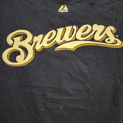 Vintage Milwaukee Brewers Majestic T-Shirt (Ryan Braun #8) **READY TO SHIP** - Premium  from 1of1 Collectables - Just $35! Shop now at 1of1 Collectables