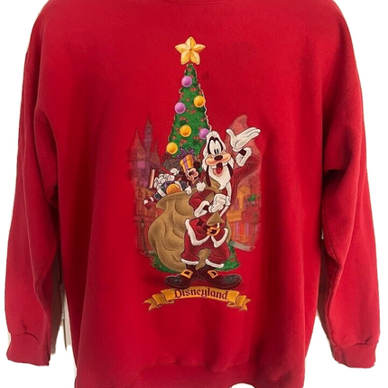 DISNEYLAND GOOFY CHRISTMAS SWEATER *VINTAGE 90s DISNEY* *Made in USA* (LARGE) - Premium  from 1of1 Collectables - Just $49! Shop now at 1of1 Collectables