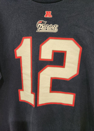 Vintage New England Patriots #12 Tom Brady Shirt **READY TO SHIP** - Premium  from 1of1 Collectables - Just $35! Shop now at 1of1 Collectables