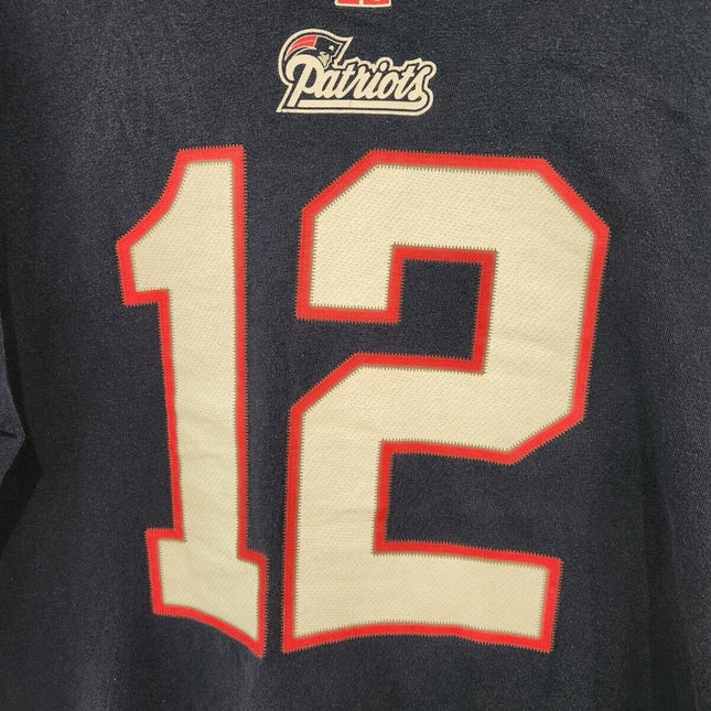 Vintage New England Patriots #12 Tom Brady Shirt **READY TO SHIP** - Premium  from 1of1 Collectables - Just $35! Shop now at 1of1 Collectables