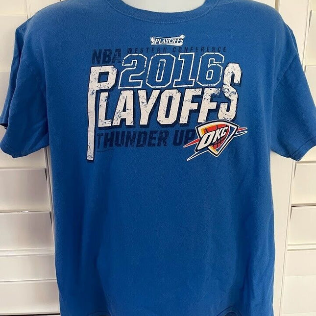 Vintage NBA 2016 PLAYOFFS T-Shirt **A++ Condition, Ready to Ship** LARGE - Premium  from 1of1 Collectables - Just $35! Shop now at 1of1 Collectables