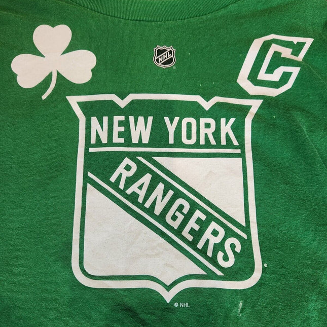 Vintage Reebok T-Shirt - New York Rangers NHL **Saint Patrick's Day Edition** - Premium  from 1of1 Collectables - Just $35! Shop now at 1of1 Collectables