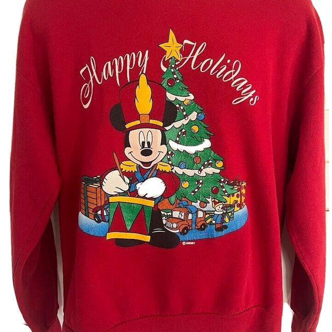 MICKEY UNLIMITED CHRISTMAS SWEATER *VINTAGE 90s DISNEY* *Made in USA* (LARGE) - Premium  from 1of1 Collectables - Just $49! Shop now at 1of1 Collectables