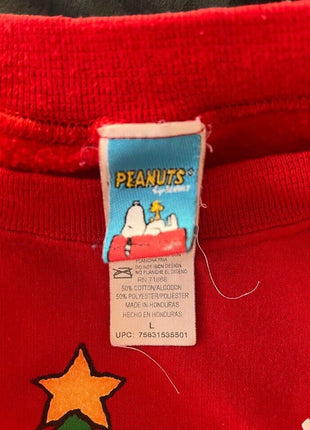 PEANUTS CHRISTMAS SWEATER *VINTAGE 90s* (LARGE) - Premium  from 1of1 Collectables - Just $49! Shop now at 1of1 Collectables