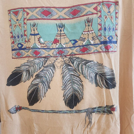 Diamond Dust T-Shirt - Vintage Indian Theme **90's made in the USA" - Premium  from 1of1 Collectables - Just $35! Shop now at 1of1 Collectables