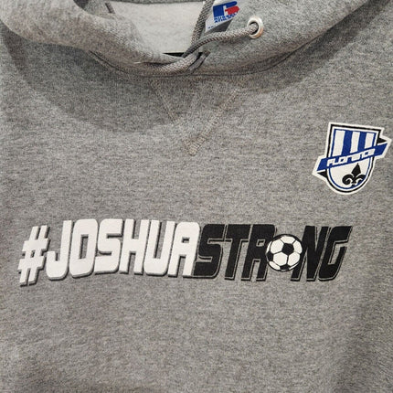 Vintage 90's Florence Soccer Hoodie - # Joshua Strong - Premium  from 1of1 Collectables - Just $49! Shop now at 1of1 Collectables