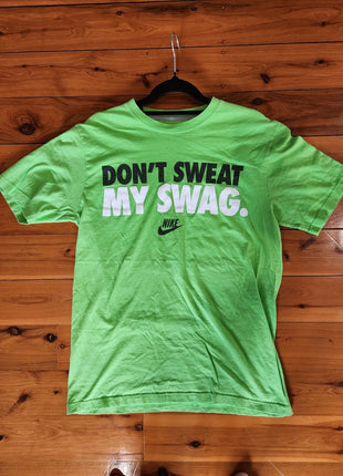 Vintage Nike T-Shirt - Don't Sweat my Swag! **A++ Condition, Ready to Ship** - Premium  from 1of1 Collectables - Just $35! Shop now at 1of1 Collectables
