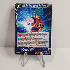 SSB Son Goku, Beyond Full Power - Power Absorbed (DBS - B20) - 1of1 Collectables