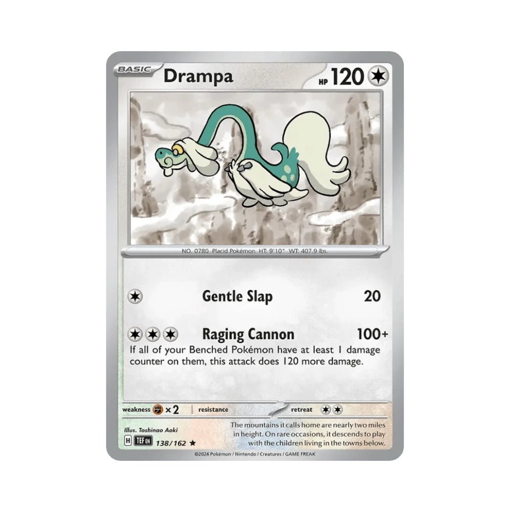 Temporal Forces Drampa (138/162) 138 Rare Foil/Holo - 1of1 Collectables