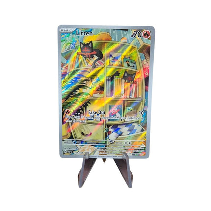 Temporal Forces Litten (167/162) 167 Illustration Rare Foil/Holo - 1of1 Collectables