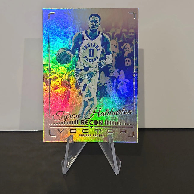 Tyrese Haliburton 2023/24 Recon Vector Holo SP #2 - 1of1 Collectables