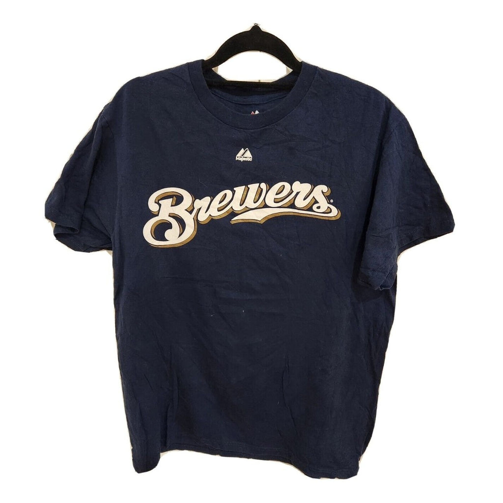 Vintage Milwaukee Brewers Majestic T-Shirt (Ryan Braun #8) **READY TO SHIP** - 1of1 Collectables