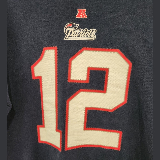 Vintage New England Patriots #12 Tom Brady Shirt **READY TO SHIP** - 1of1 Collectables