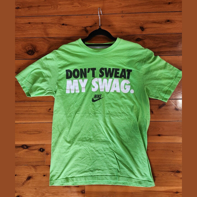 Vintage Nike T-Shirt - Don't Sweat my Swag! **A++ Condition, Ready to Ship** - 1of1 Collectables