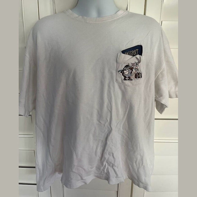 VINTAGE WARNER BROS STUDIO STORE T SHIRT *Bugs Bunny* XXL - 1of1 Collectables
