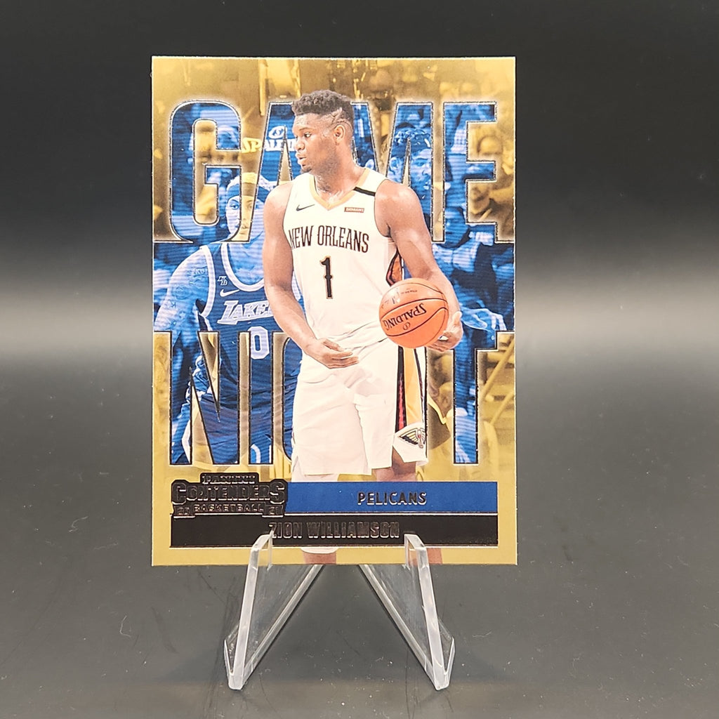 Zion Williamson 2020/21 Contenders Game Night #19 - 1of1 Collectables