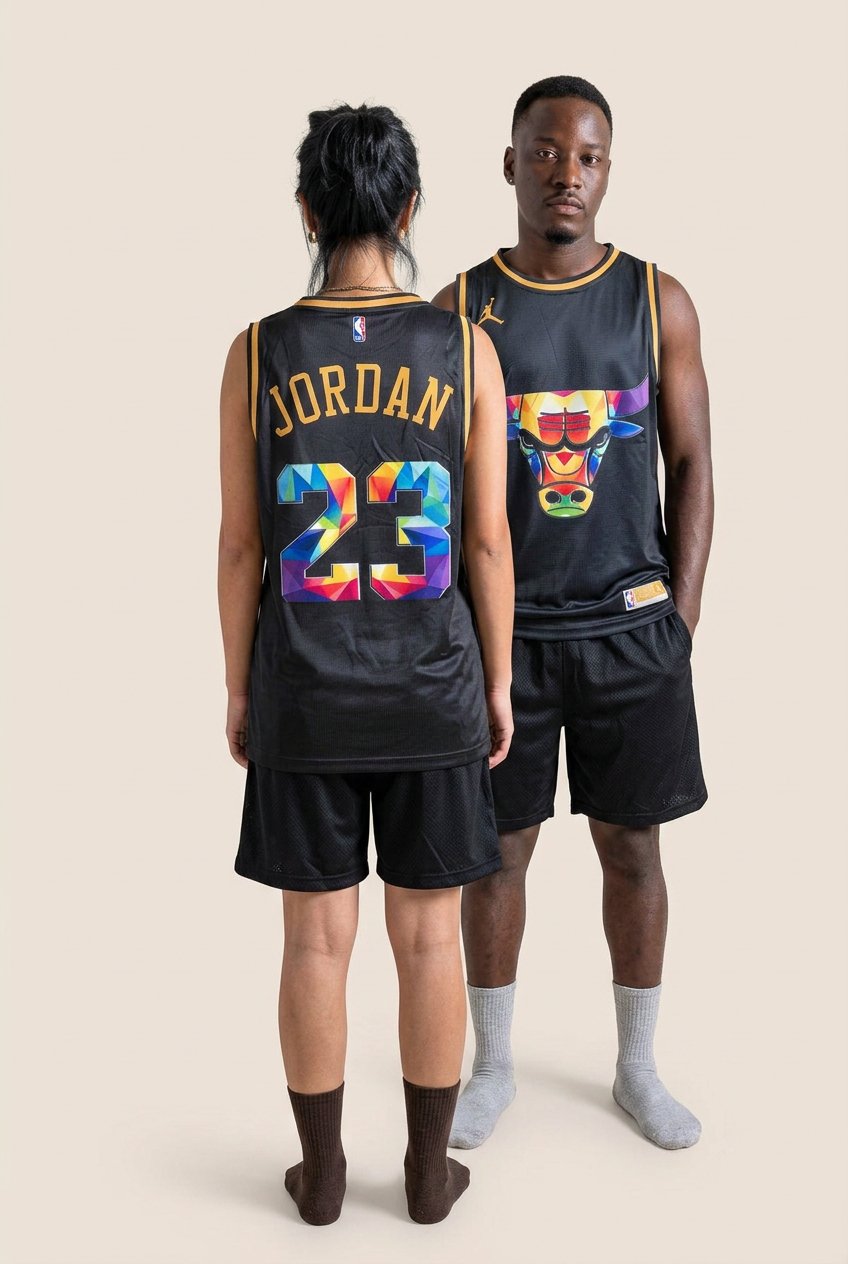 NBA CHICAGO BULLS JORDAN MULTI COLOUR