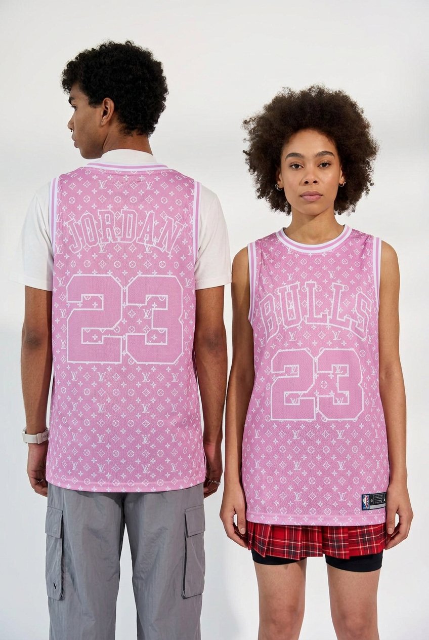 NBA CHICAGO BULLS JORDAN x LV PINK