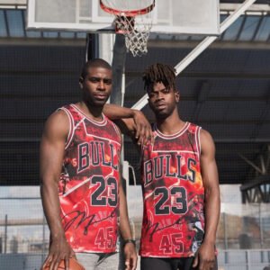 NBA CHICAGO BULLS JORDAN COLLAGE