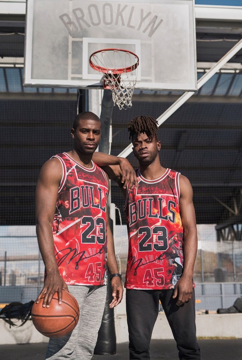 NBA CHICAGO BULLS JORDAN COLLAGE
