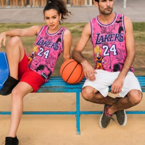 NBA LAKERS KOBE BRYANT x DRAGON BALL Z PINK