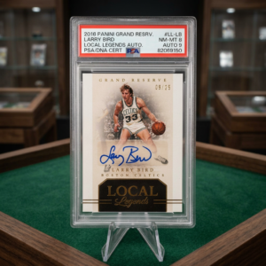 Larry Bird 2016/17 Grand Reserve Local Legends Auto **PSA NM-MT 8** POP 1