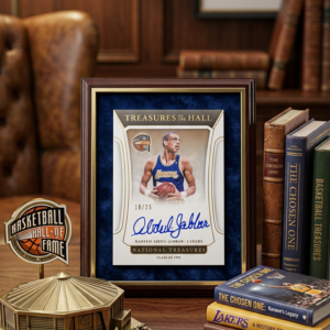 Kareem Abdul-Jabbar 2021/22 National Treasures Class of 1995 Auto **18/25**