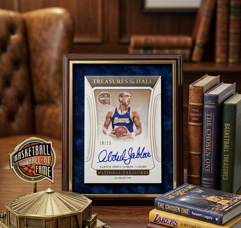 Kareem Abdul-Jabbar 2021/22 National Treasures Class of 1995 Auto **18/25**