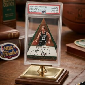 Larry Bird 2016/17 Panini Preferred Choice Auto - #189 **PSA NM-MT 8** POP 1 - 27/35
