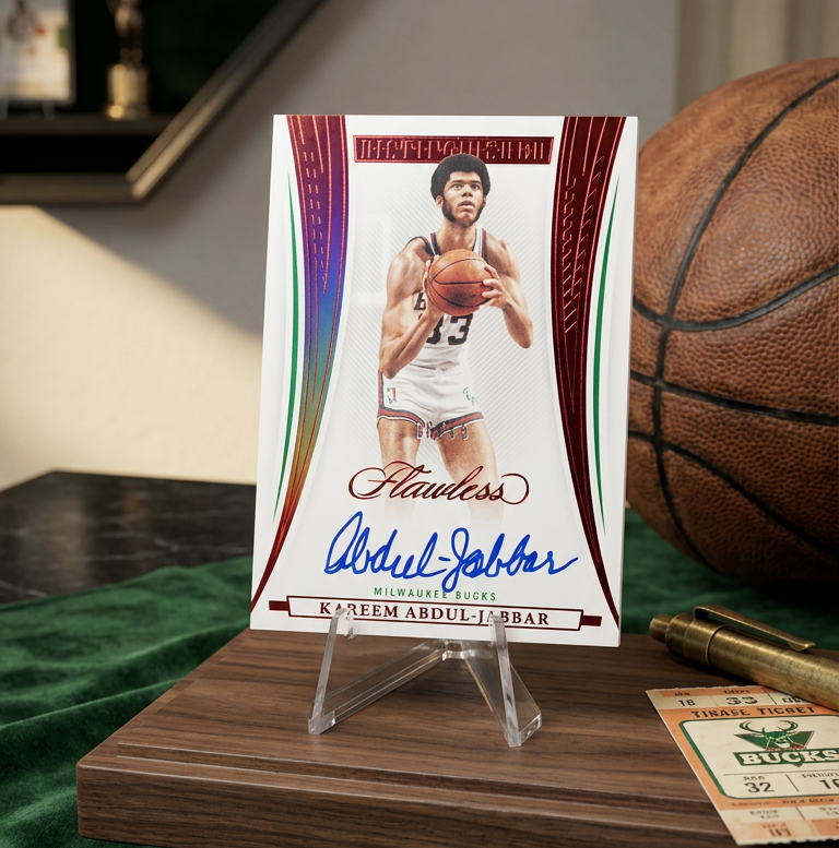 Kareem Abdul-Jabbar 2021/22 Flawless Auto **08/15**