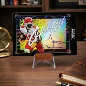 Tyreek Hill 2023/24 Tyson Beck "Cheetah" Rainbow Foil Autograph **Limited to 20 - 14/20**