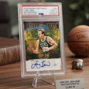 Larry Bird 2018/19 Court Kings Autographs **PSA Mint 9** POP 1 - 24/25