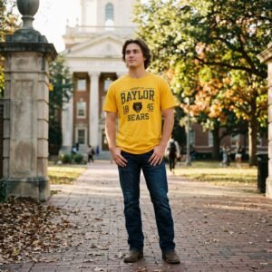 Vintage BAYLOR BEARS T-Shirt **A++ Condition, Ready to Ship** LARGE