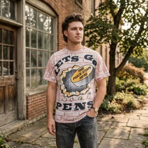 Vintage PITTSBURGH PENGUINS T-Shirt **A++ Condition, Ready to Ship** MEDIUM