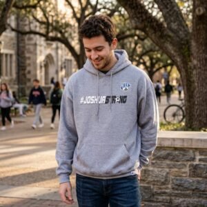 Vintage 90's Florence Soccer Hoodie - # Joshua Strong