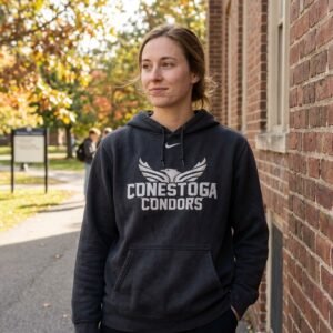 Vintage NIKE Consetoga Condors Hoodie SMALL **Australian Seller**