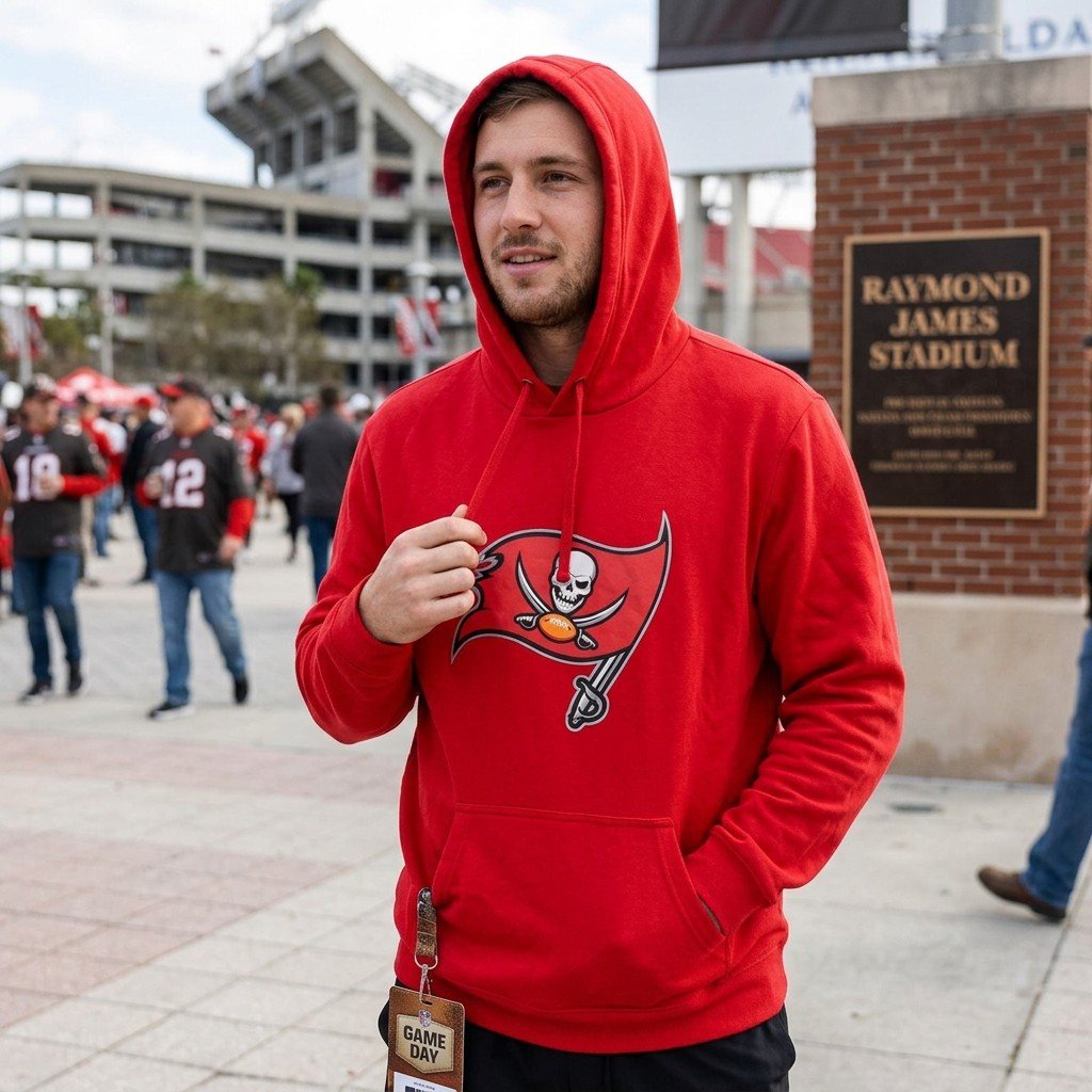 Tampa Bay Buccaneers Fanatics Official Hoodie (LARGE) **As New**
