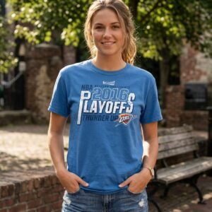 Vintage NBA 2016 PLAYOFFS T-Shirt **A++ Condition, Ready to Ship** LARGE