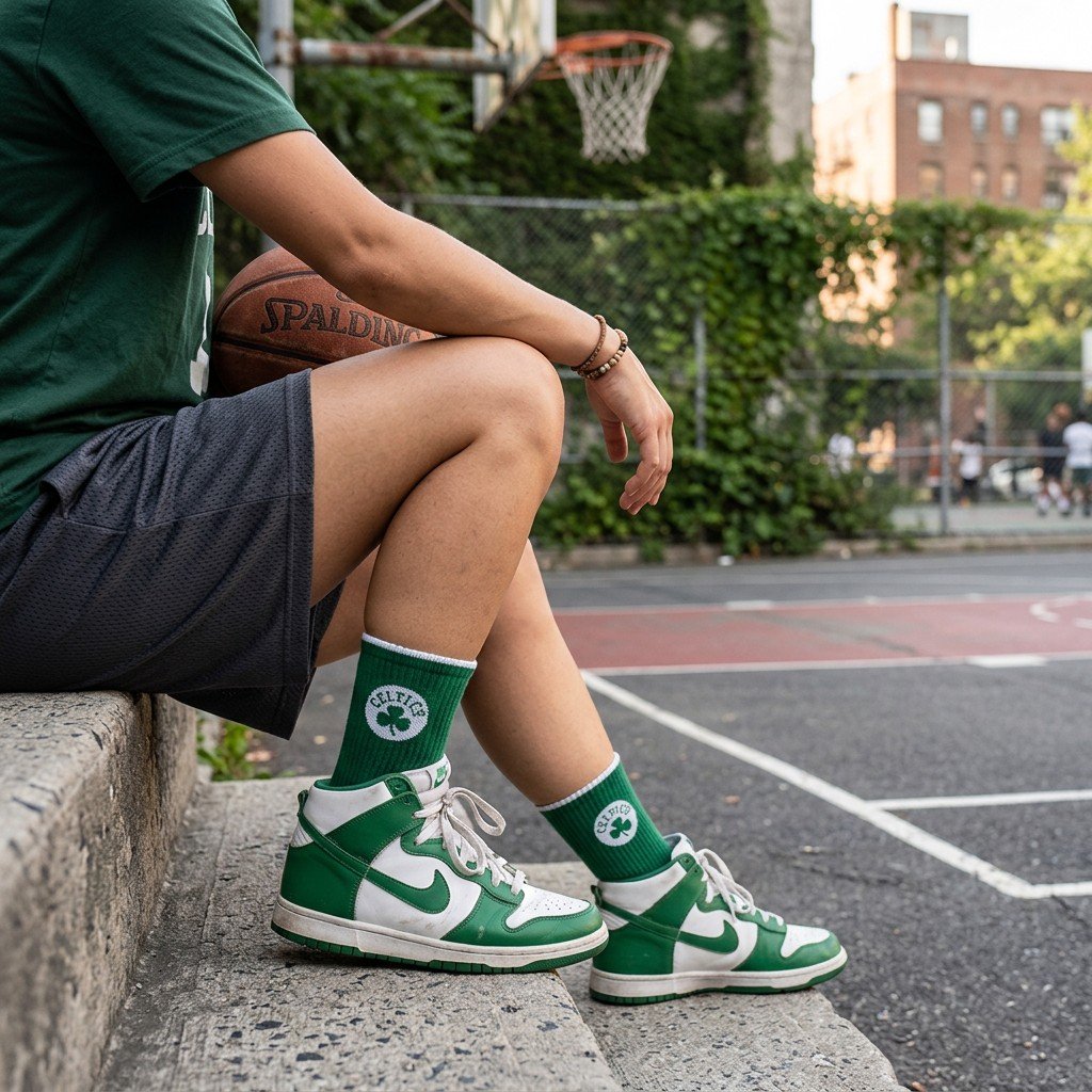 Boston Celtics NBA Socks (Size 8-11) - Green