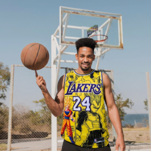 NBA LAKERS KOBE BRYANT x DRAGON BALL Z YELLOW