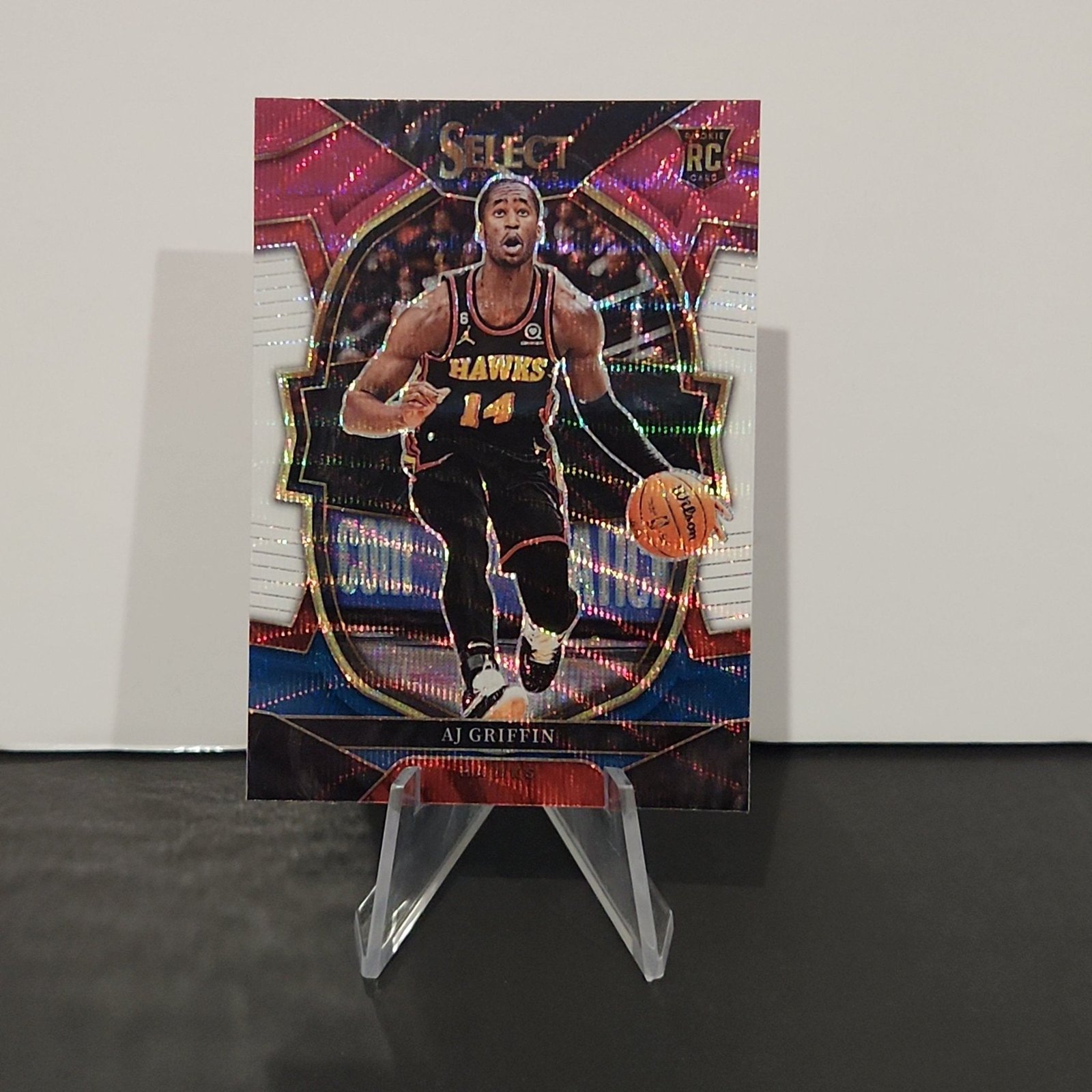 AJ Griffin 2022/23 Select Tri-Coloured Prism RC #88