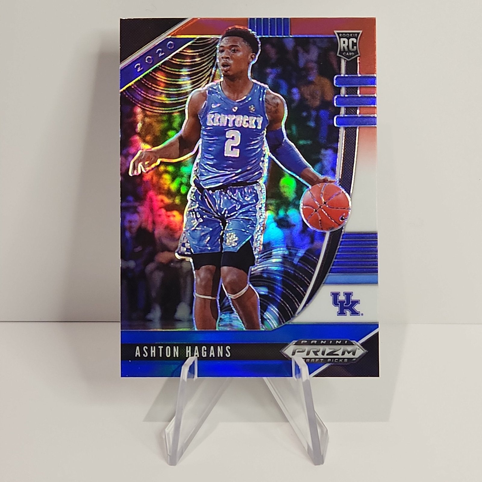 Ashton Hagans 2020/21 Draft Picks Silver Prizm RC #39